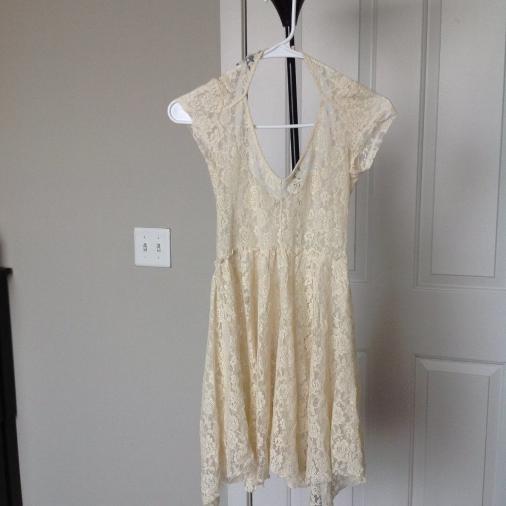 Sheer A line Dress